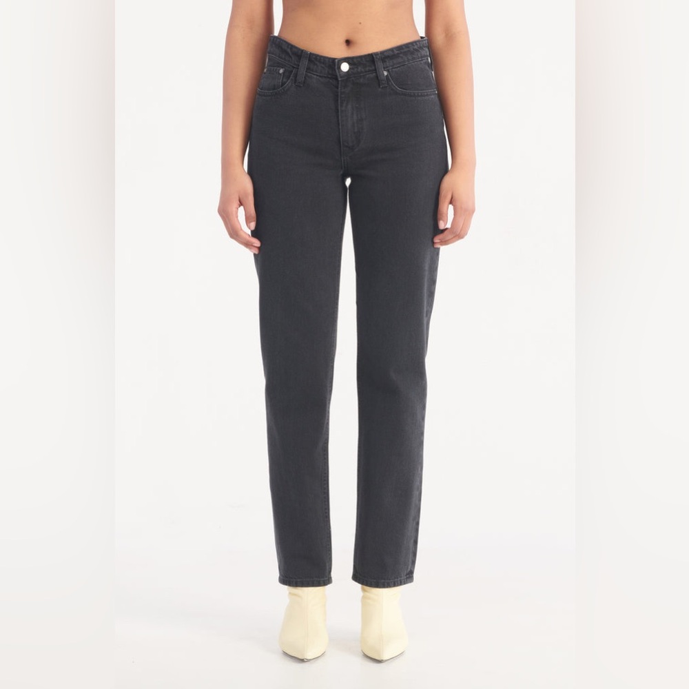 AG Phoebe Faded Black Jeans